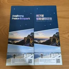 韓国話題のスターバックスパンフレット　韓国語　英語バージョンガイドブック入手困難