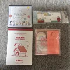 キャラクター メモ用紙セット・付箋　スヌーピー