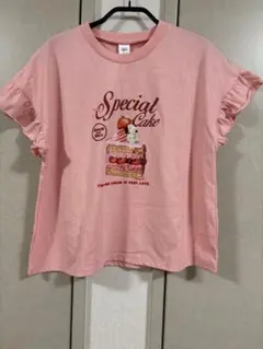 タグ付き　イッツデモ　PEANUTS スヌーピー 半袖Tシャツ ピンクのサムネイル