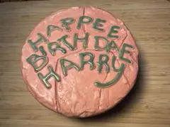 ハリーポッター　バースデーケーキ　キャニスター