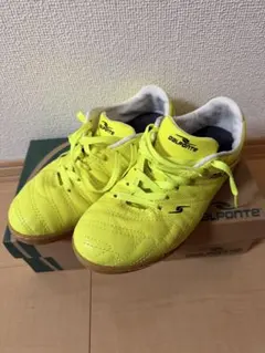 ダウポンチ dalponte フットサルシューズ　25.5cm イエロー