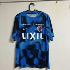 鹿島アントラーズ ユニフォーム プレマッチトップデザイン 知念慶直筆