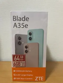 2 台　新品　ZTE Blade A35e 64GB 6GB RAM