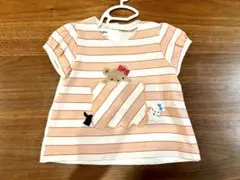 familiar ボーダーTシャツ 80