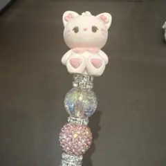 mikko ビーズ ボールペン ムース（mousse）ピンクのサムネイル
