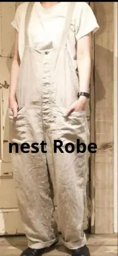 nest Robe リネン100% サロペットのサムネイル