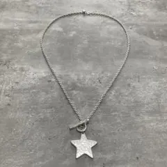 スターモチーフ　デザインネックレス　y2k
