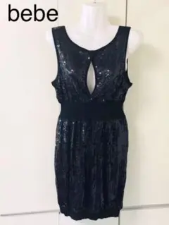 bebe スパンコールワンピース　ドレスのサムネイル