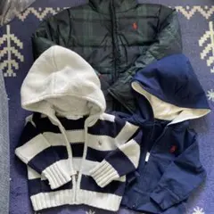 ラルフローレン リバーシブルダウンジャケット　パーカーセット　70から90