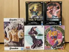 ドラゴンボール　ワンピース　遊戯王　フィギュア5点セット