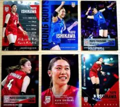 石川真佑　バレーボール女子　日本代表2025 レギュラー　女子バレー　カード　B