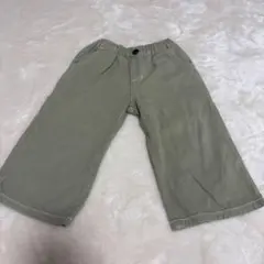 MYLITTLE WONDER カーゴパンツ カーキ ペイントパンツ