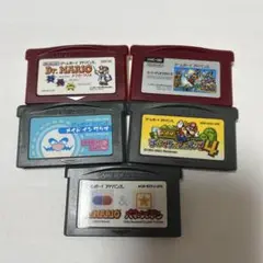 【まとめ売り】ゲームボーイアドバンス ソフト 7本セット