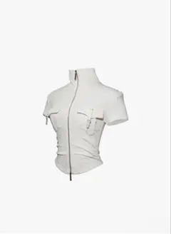 THEREDTHREAD w zip garter tops - メルカリ