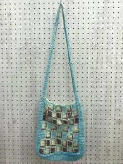 90’s アジアン エスニック レトロ 古着小物 カゴ編み ショルダーバッグのサムネイル