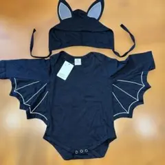 新品！★コウモリロンパース80cm★
