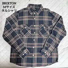 BRIXTON BOWERY ブリクストン ネルシャツ M ネイビー