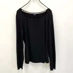 【美品】BURBERRY LONDON 長袖Tシャツ サイズ2 ブラックのサムネイル