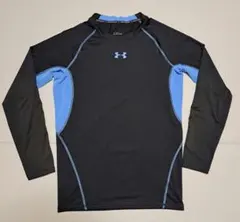 Under Armour 長袖 コンプレッションシャツ 黒/青