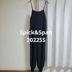 Spick & Span スピックアンドスパン ジョガーサロペット 黒 38のサムネイル
