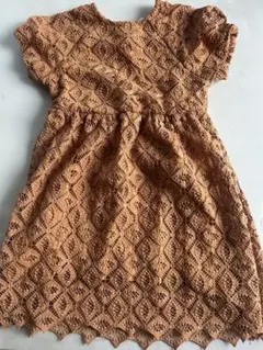 ZARA 半袖レースワンピース⭐︎140
