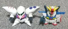 ガシャポン SDガンダムフルカラー ZZガンダム & キュベレイ セット