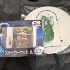 Happyくじ STAR WARS プレート＆ステッカーセット