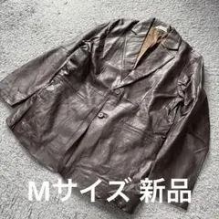 マウジー moussy フェイクレザージャケット茶M 新品