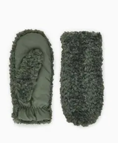 【新品未使用】COS カシミヤ裏地付きテディミトン