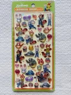 り*ィ様 【正規品】ズートピア ボンボンドロップシール　ディズニー