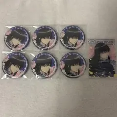 銀魂　桂小太郎　缶バッジ　銀魂日和　ハナビヨリ　アクリルカード