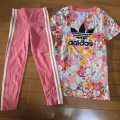 アディダス　半袖ワンピース　セットアップのサムネイル