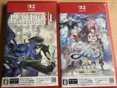 ライドウとイース10のセットです