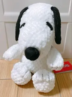 【新品タグ付き】SNOOPY Lぬいぐるみ ～Fluffy Boa～のサムネイル