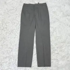 ✨未使用タグ付き✨【洗える】チェックストレッチ テーパードパンツ