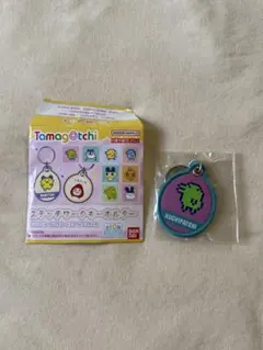 たまごっち ステッチワークキーホルダー くちぱっち 新品未使用 袋つき