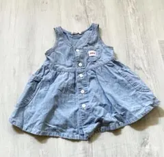 EDWIN デニムワンピース 80cmのサムネイル