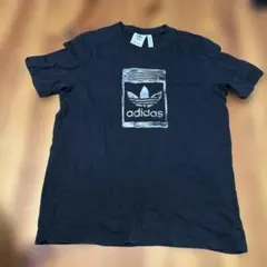 adidas 黒 Tシャツ Lサイズ