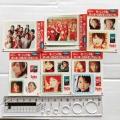 モーニング娘。　ポッキー　CM　メモリアル　シール　セット