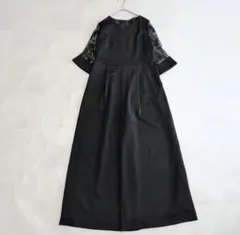 TRUDEA オケージョンドレス　パンツレース オールインワン 黒 パーティーのサムネイル