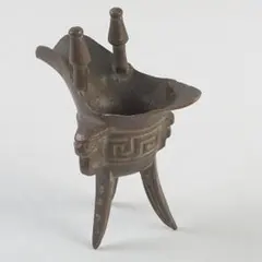 明治期 銅製 金工細工 爵 酒盃 酒器 置物 飾り物☆時代物☆ - メルカリ