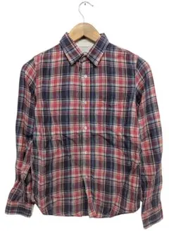 JOURNAL STANDARD relume 格子襯衫 (100%亞麻 (M