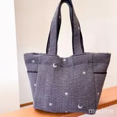 ハンドメイド ミナペルホネン ラウンドドレープショルダー⑅︎◡̈︎
