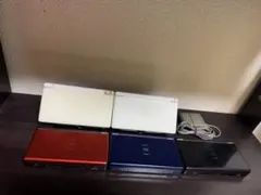 DSLite 本体 ×5 クリムゾンブラック エナメルネイビー 他