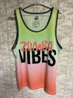 正規品 ZUMBA タンクトップ XS ピンク グラフィック - メルカリ