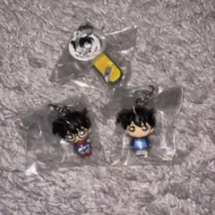名探偵コナン ガチャガチャめじるしアクセサリー 3個セット