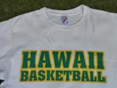 HAWAII BASKETBALL Tシャツ M　バックプリント　注1)必読！