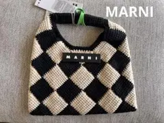MARNI marcketダイヤモンドパターン ハンドバックのサムネイル
