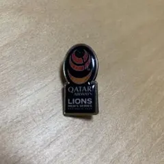 ラグビーQATAR AIRWAYS LIONS ピンバッジ