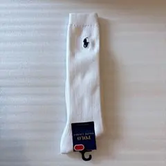 新品未使用Polo Ralph Lauren 靴下 ラルフローレンハイソックス